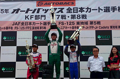 2015 ジュニアカート選手権 FP-Jr.部門 東地域 第5戦