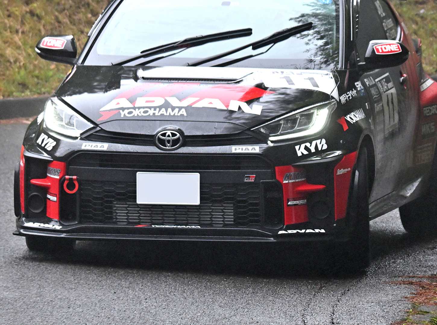 ラリー　3点 全日本ラリー選手権 2025開幕戦 ラリー三河湾。 14号車、貝原