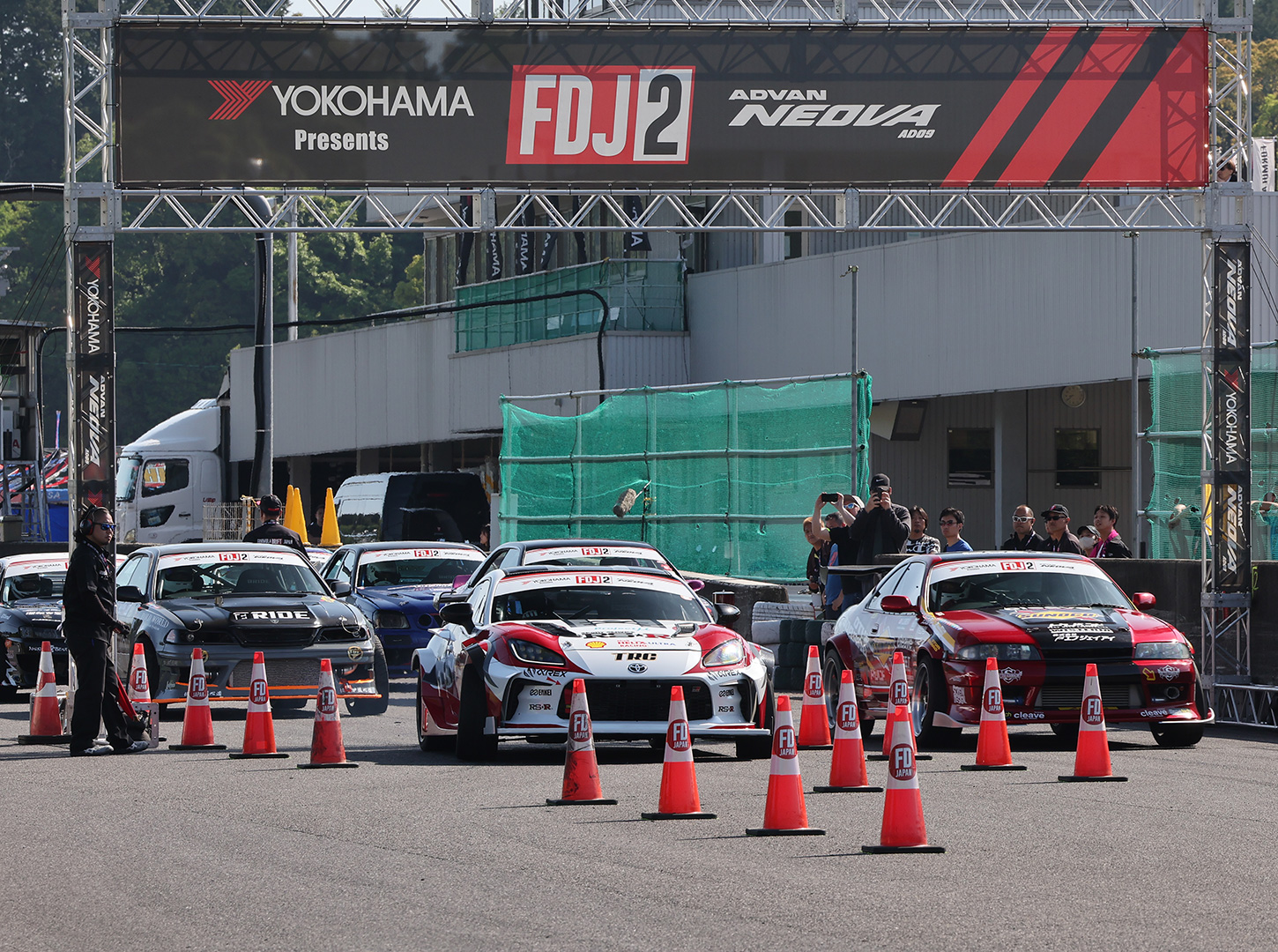 2024年 FORMULA DRIFT JAPAN 2 FDJ2 第1戦 リザルト 横浜ゴムモータースポーツ [THE